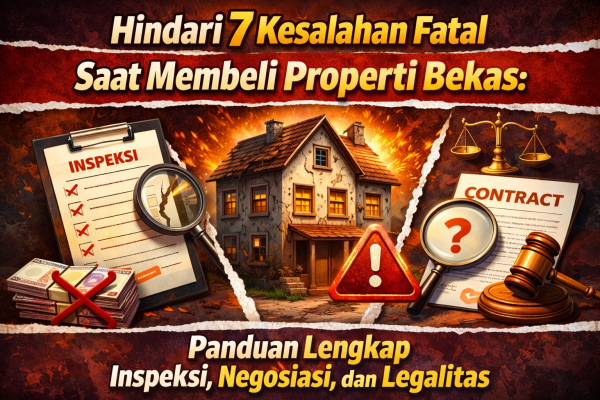 Hindari 7 Kesalahan Fatal Saat Membeli Properti Bekas: Panduan Lengkap Inspeksi, Negosiasi, dan Legalitas