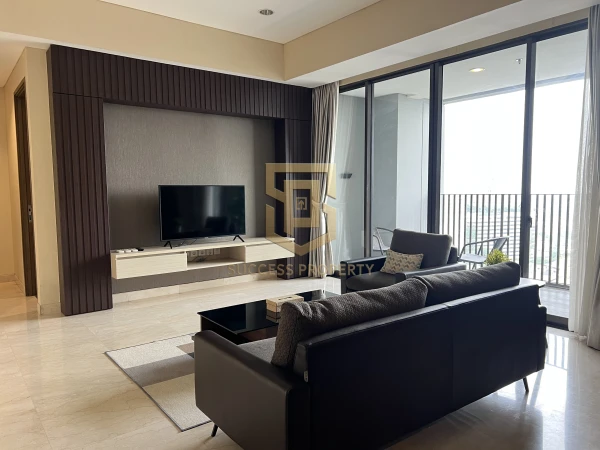 DISEWA - Apartemen Pakubuwono Spring Cherrywood Low Floor - Jakarta Selatan - DKI Jakarta